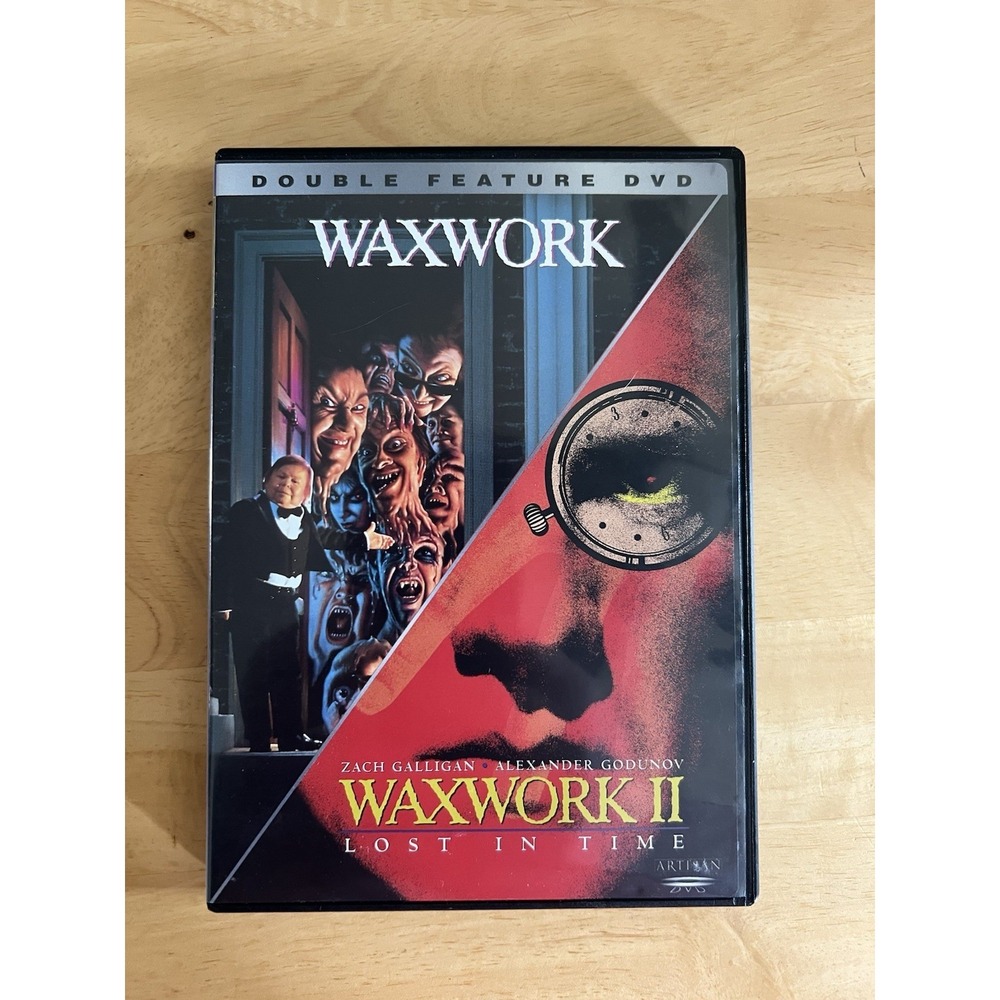 Waxwork / Waxwork II: Lost in Time (DVD,‎ 1992)